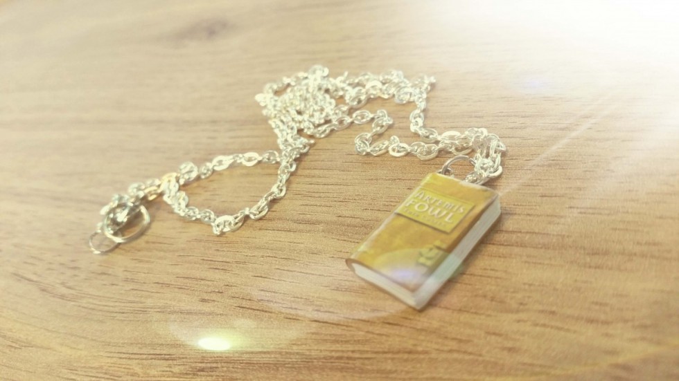 Artemis Fowl Mini Book Necklace Giveaway!