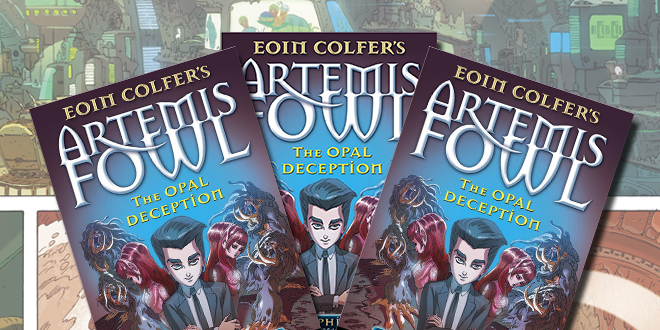Win a signed copy of “The Opal Deception” Graphic Novel!